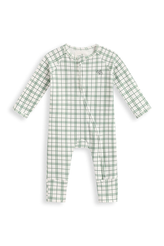 Growsuit Jersey Green Check