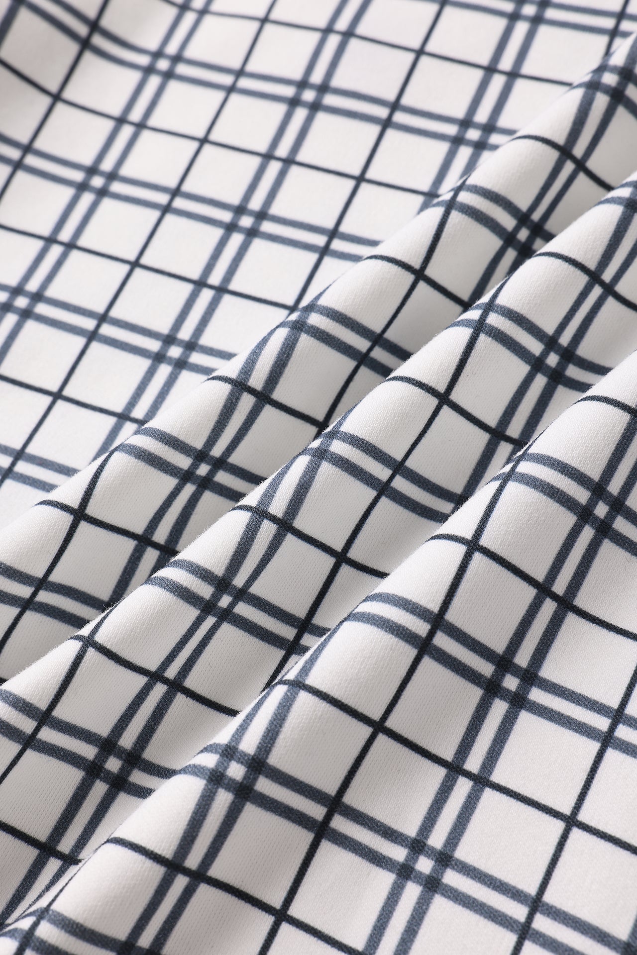 Jersey Tee Navy Check