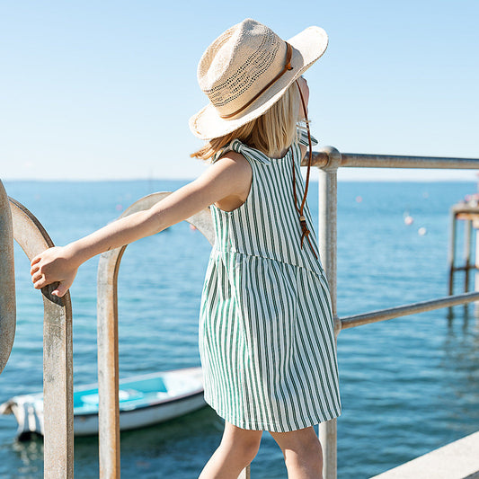 Nelly Dress Seaside Stripe