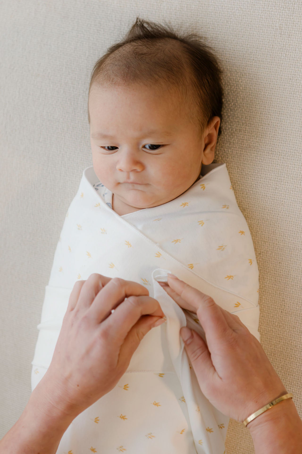 Jersey Swaddle Wheat