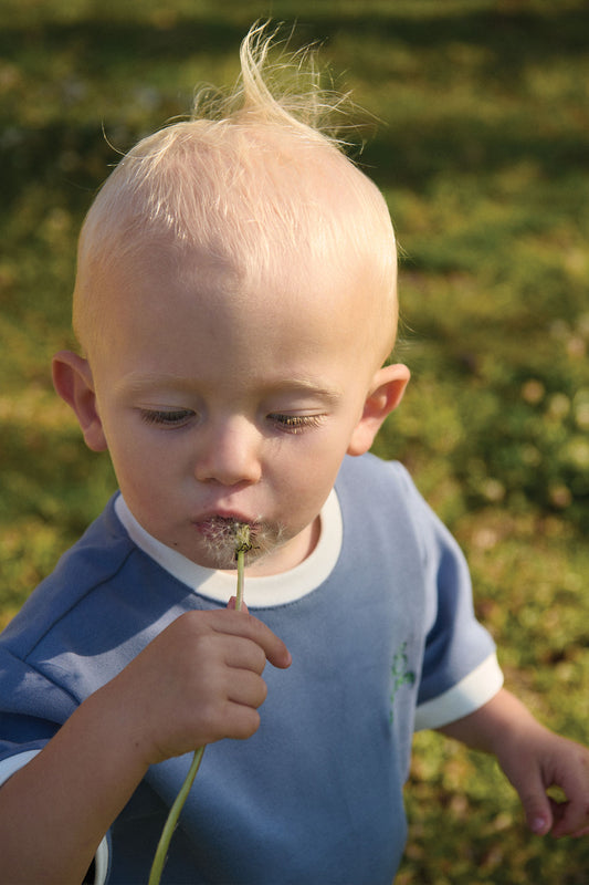 Logo Tee Vintage Blue