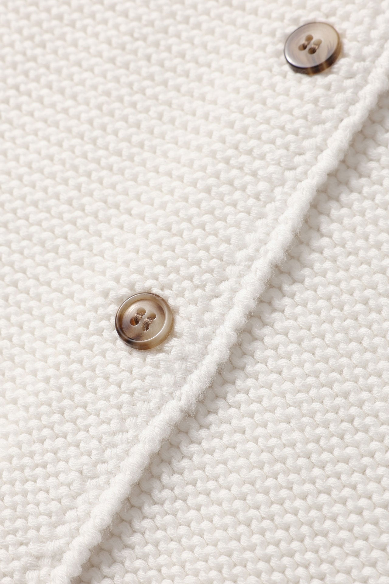 Newborn Organic Cardigan White