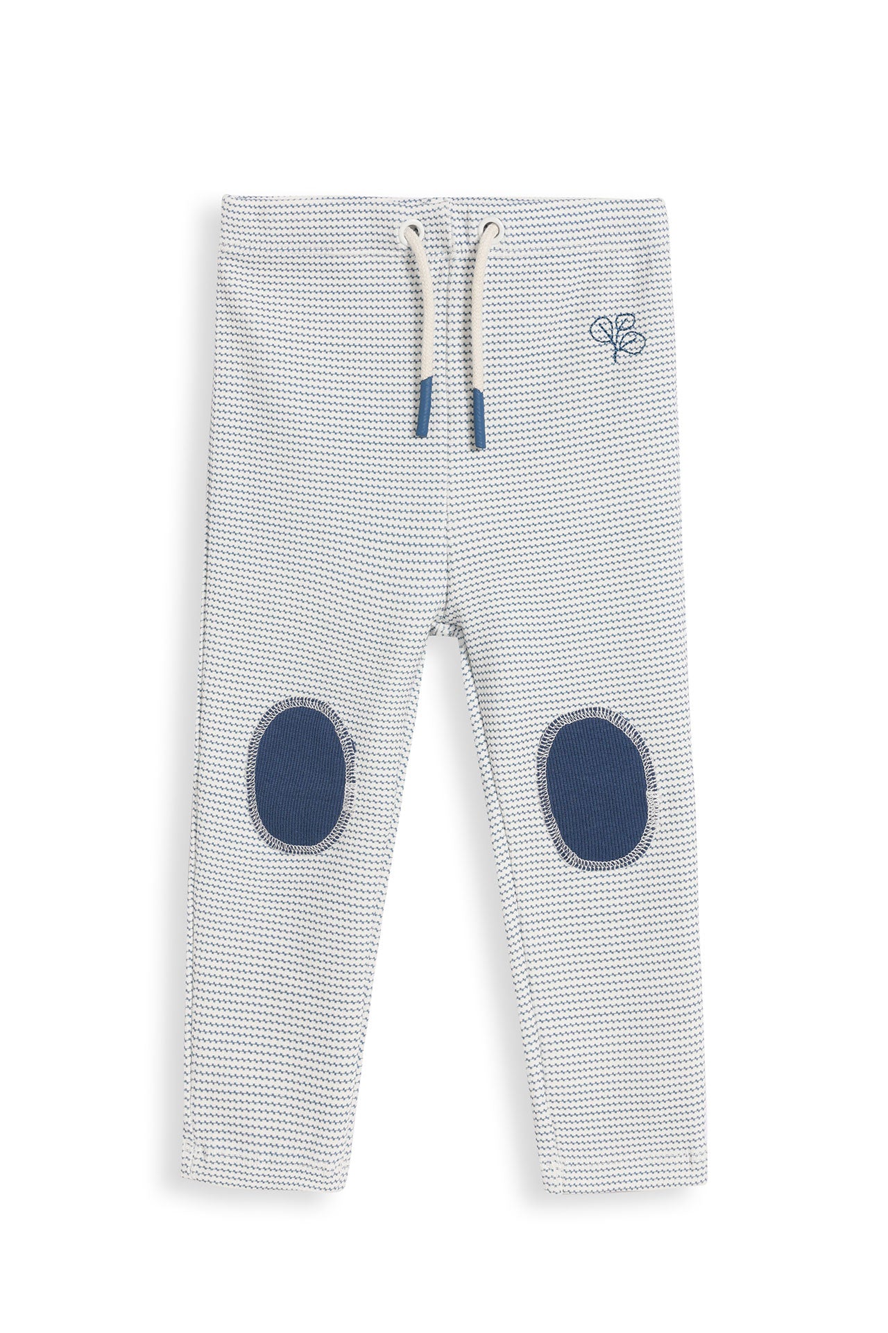 Rib Patch Legging Trellis Navy