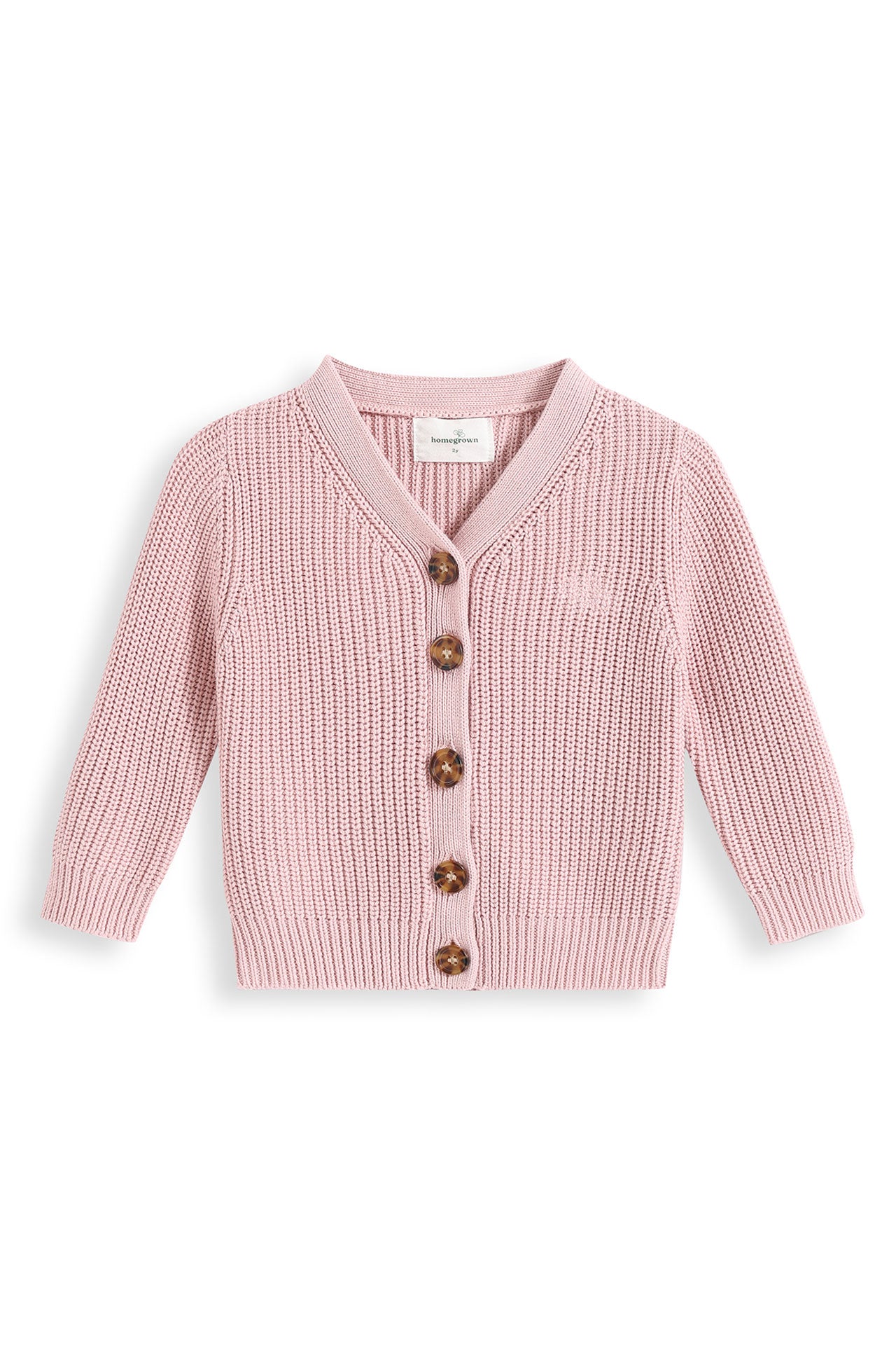 Chunky Knit Cardigan Petal