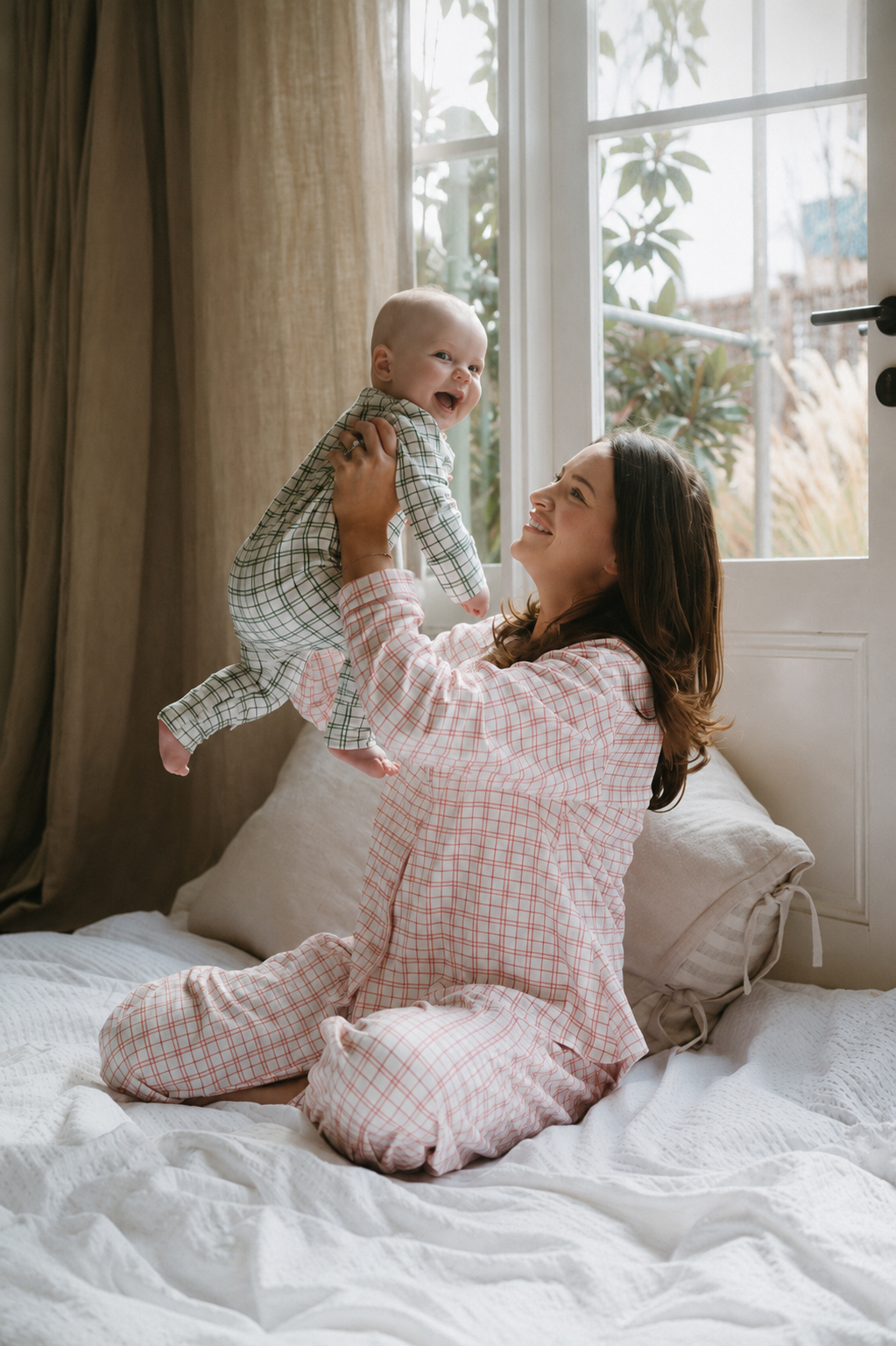 Pre-Order Women's Winter Pyjamas Pink Check