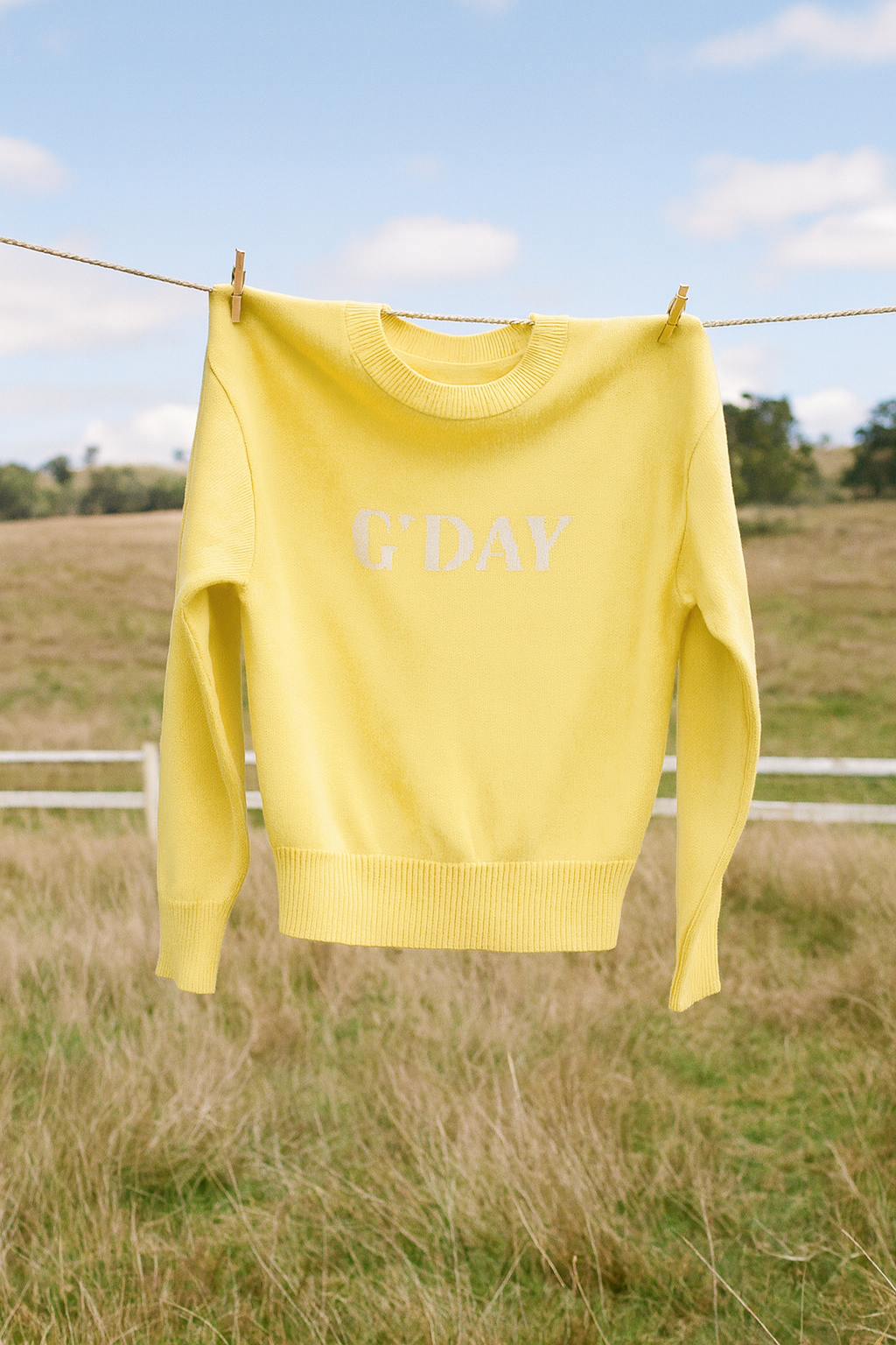 Women's G'DAY Jumper Sunshine