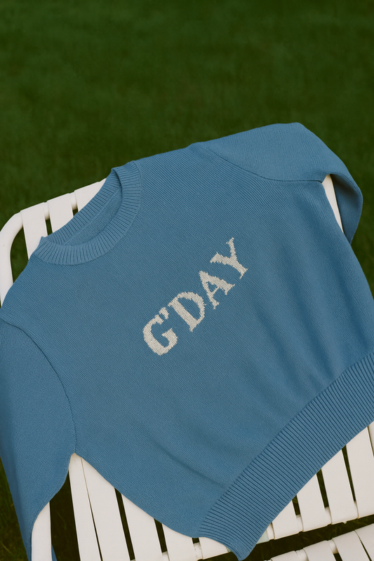 Women's G'DAY Jumper Blue