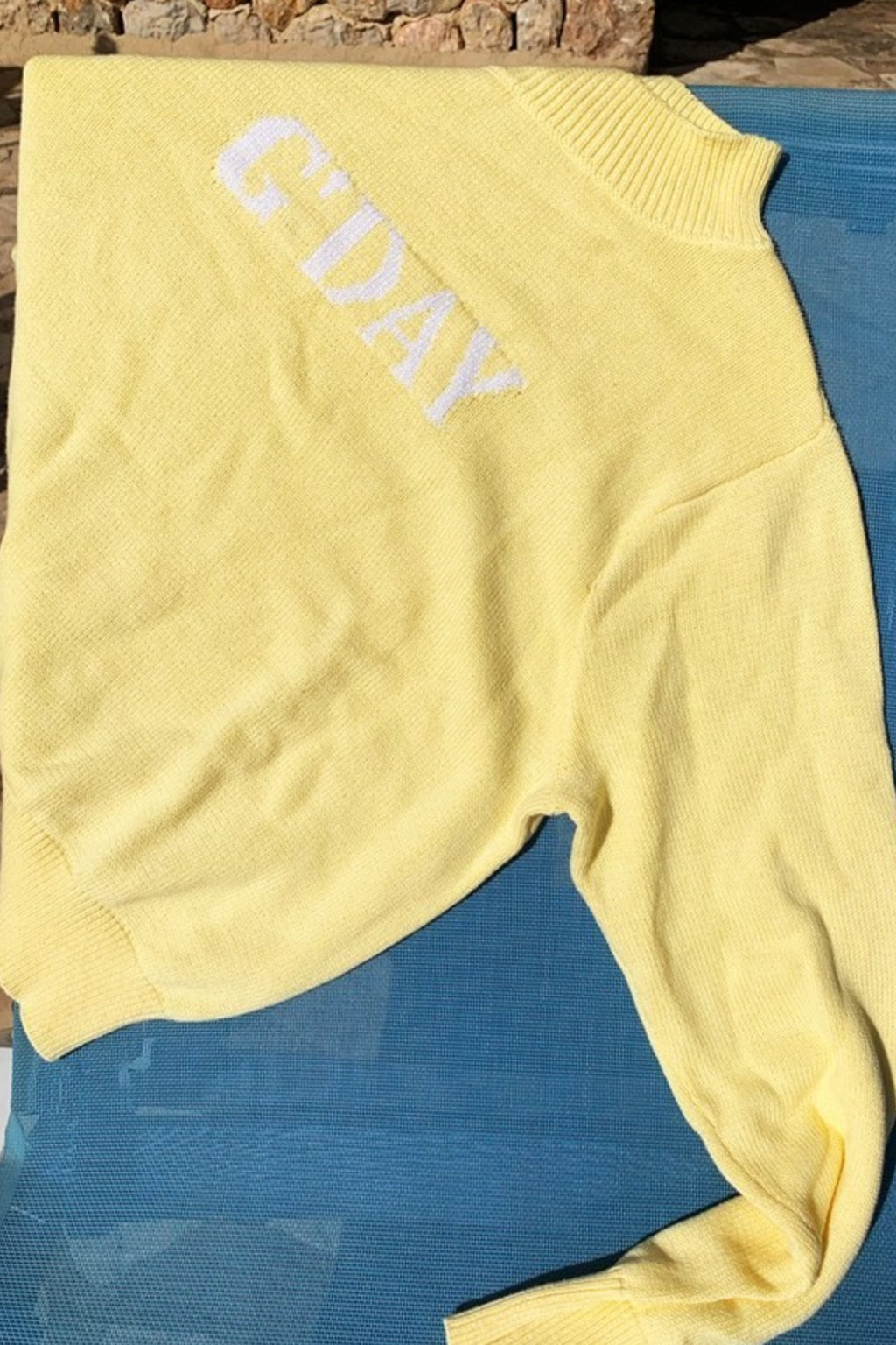 Women's G'DAY Jumper Sunshine