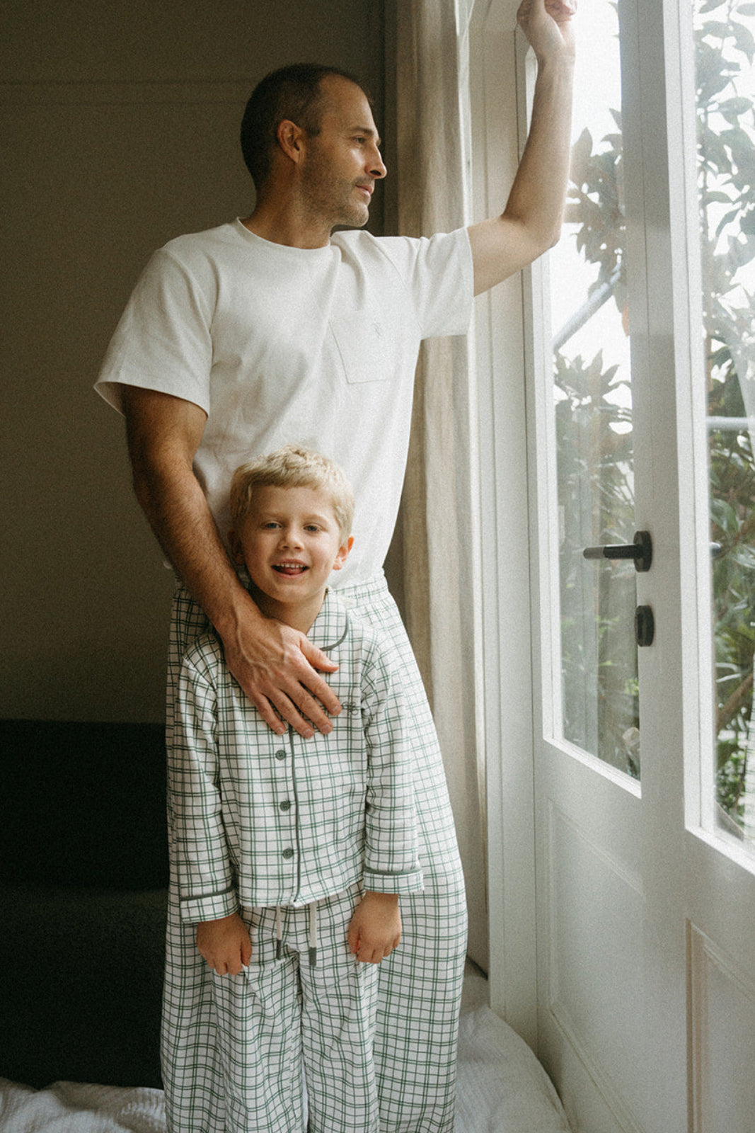 Pre-Order Men's Winter Pyjamas Green Check
