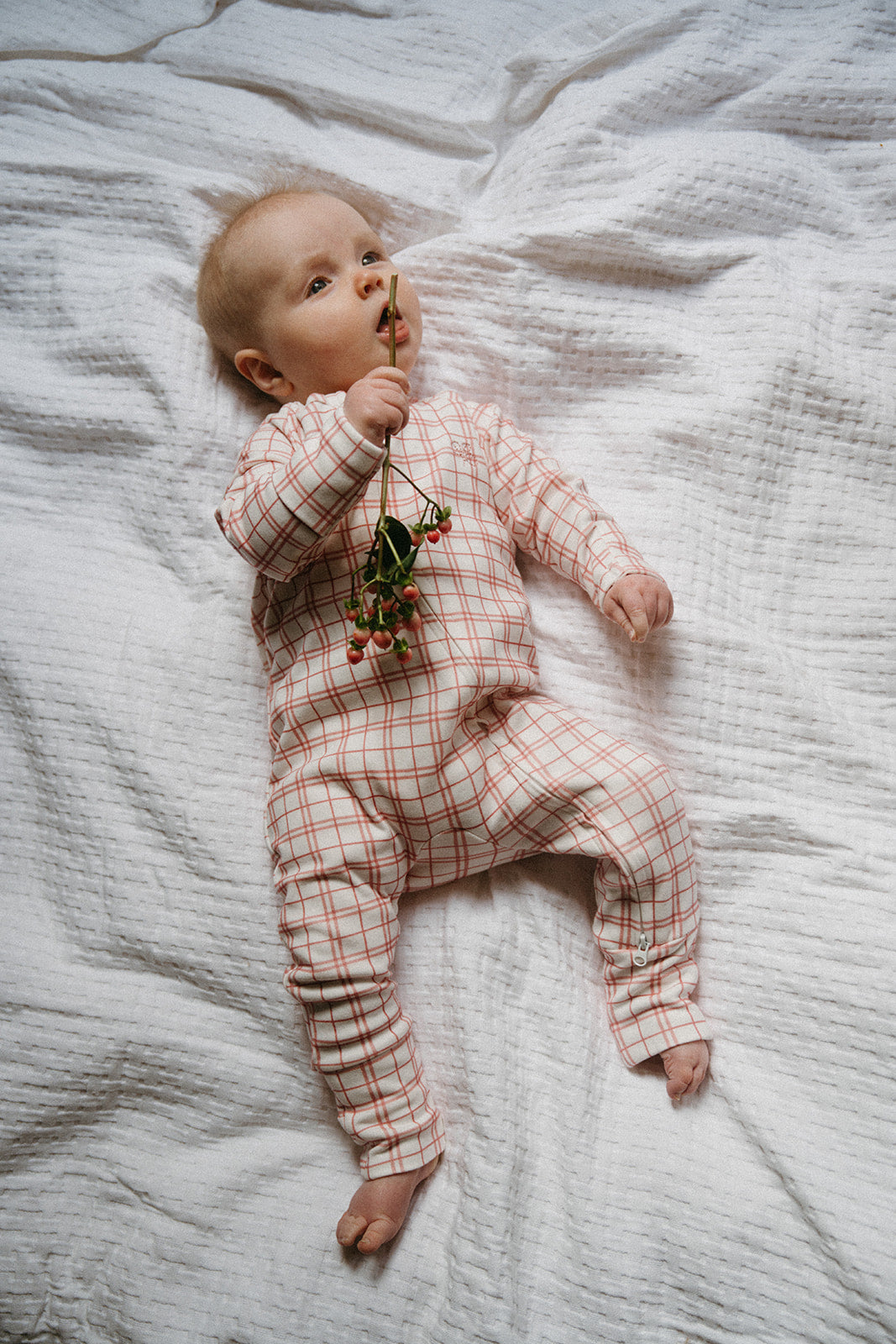 Pre-Order Growsuit Jersey Pink Check