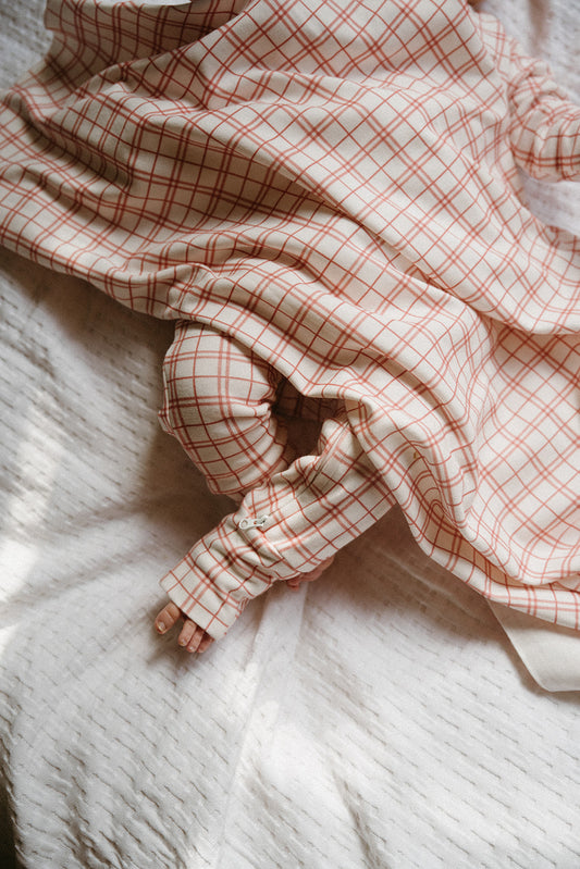 Swaddle Pink Check