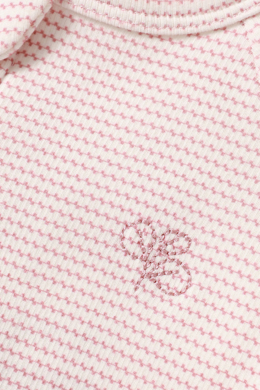 Growsuit Rib Trellis Pink