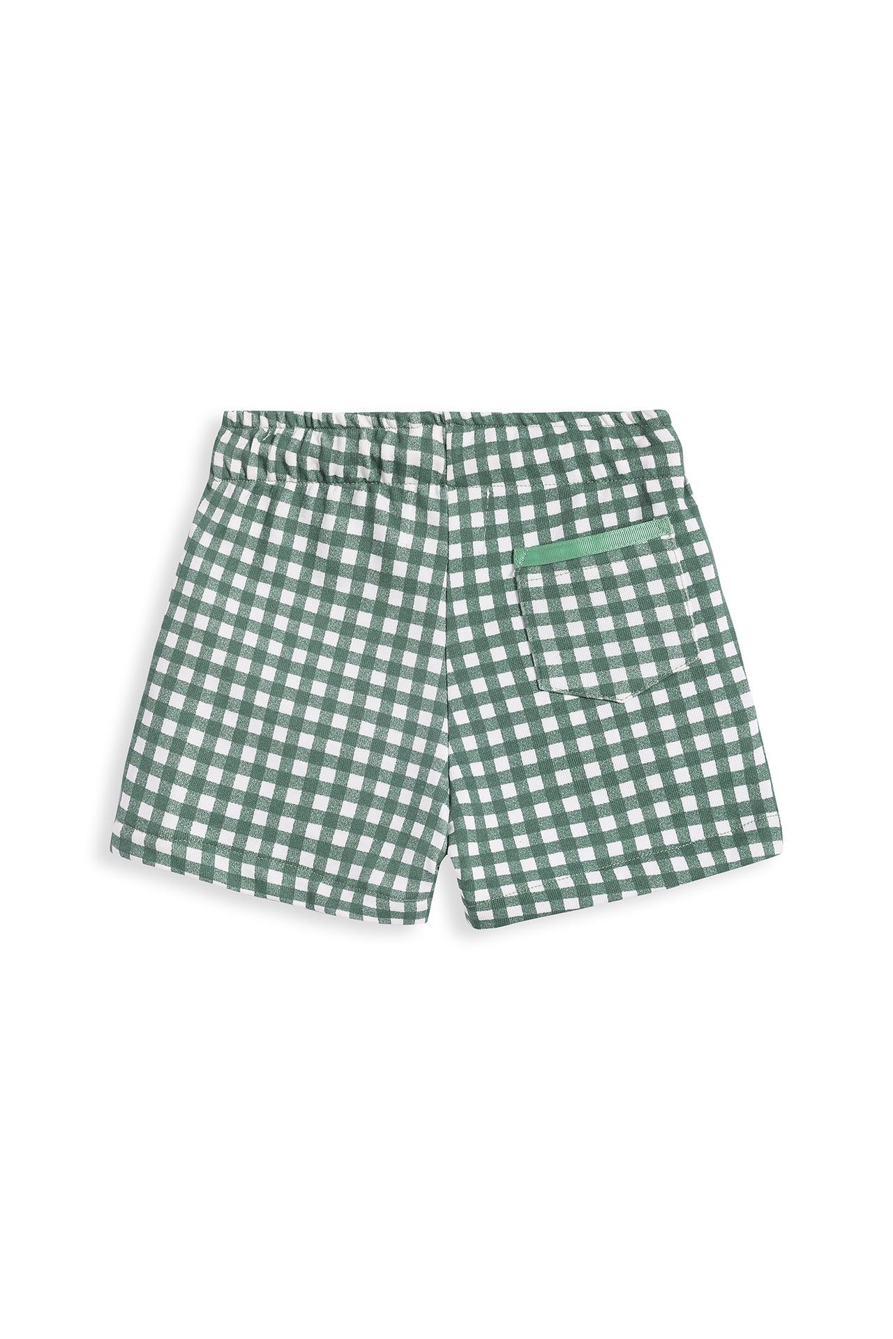 Artie Shorts Green Gingham