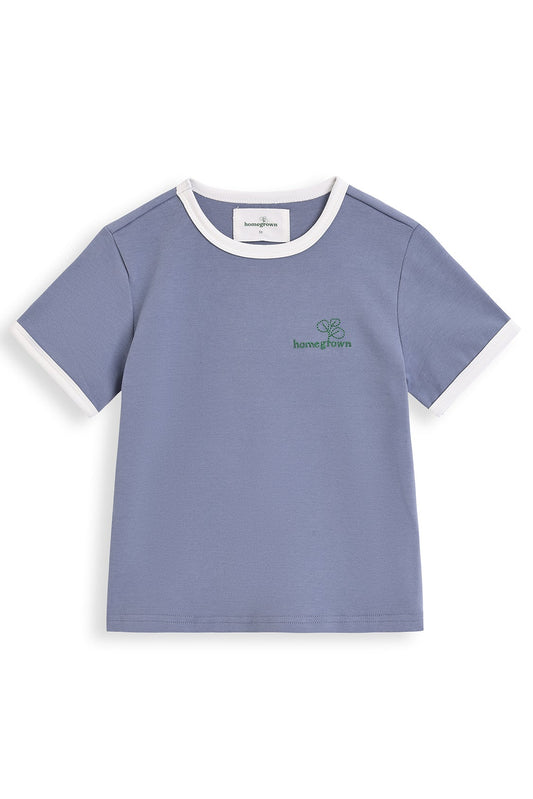 Logo Tee Vintage Blue