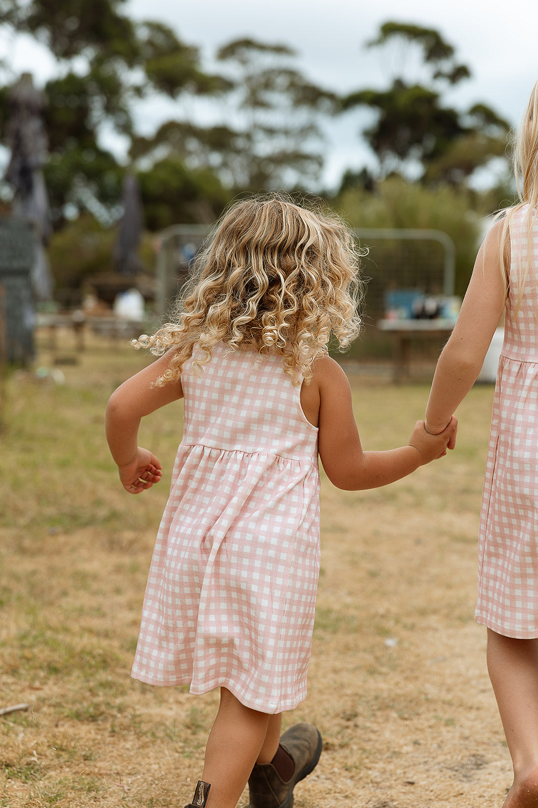 Rosie Dress Pink Gingham