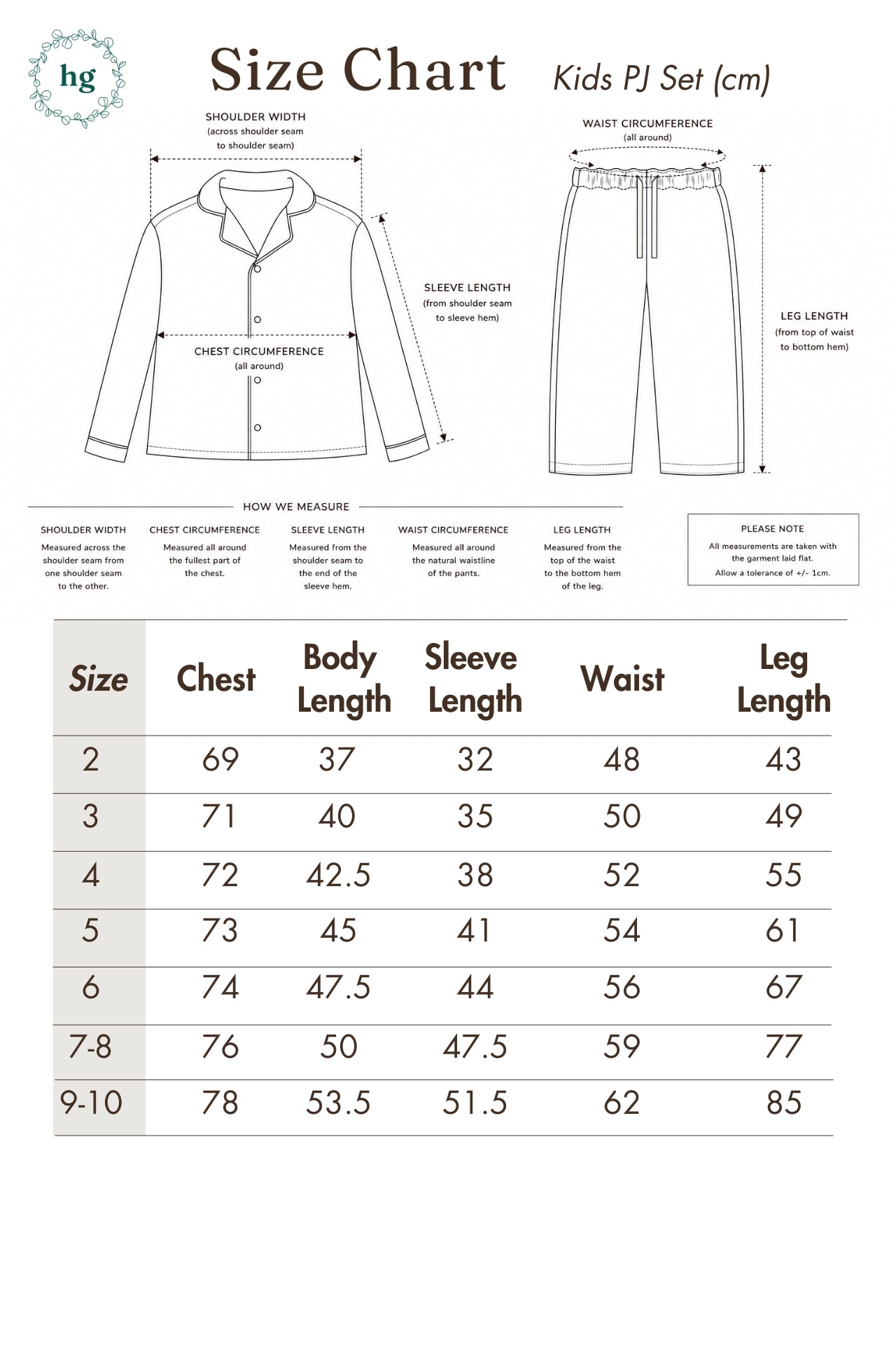 Pre-Order Pyjama Set Green Check