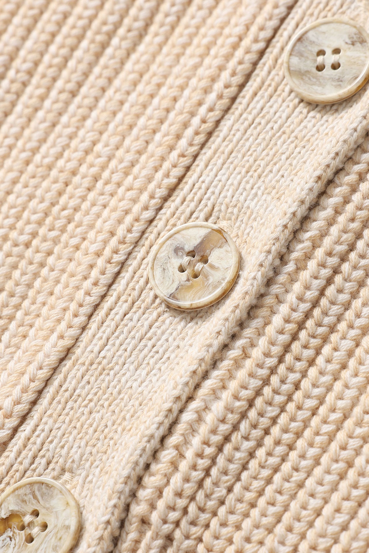 Chunky Knit Cardigan Oat