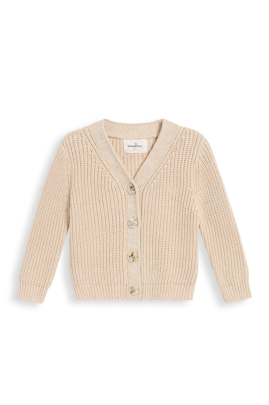 Chunky Knit Cardigan Oat