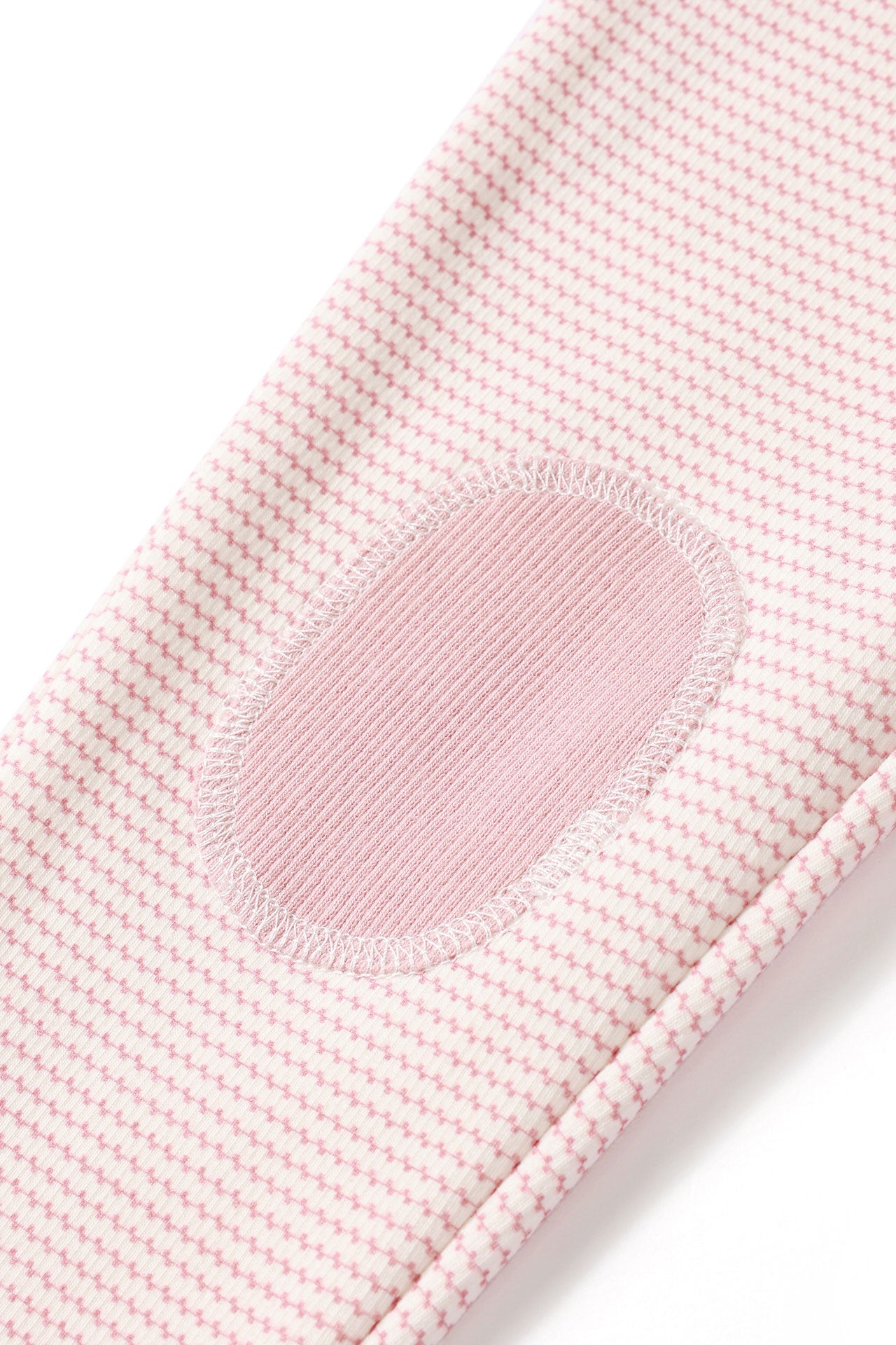 Rib Patch Legging Trellis Pink