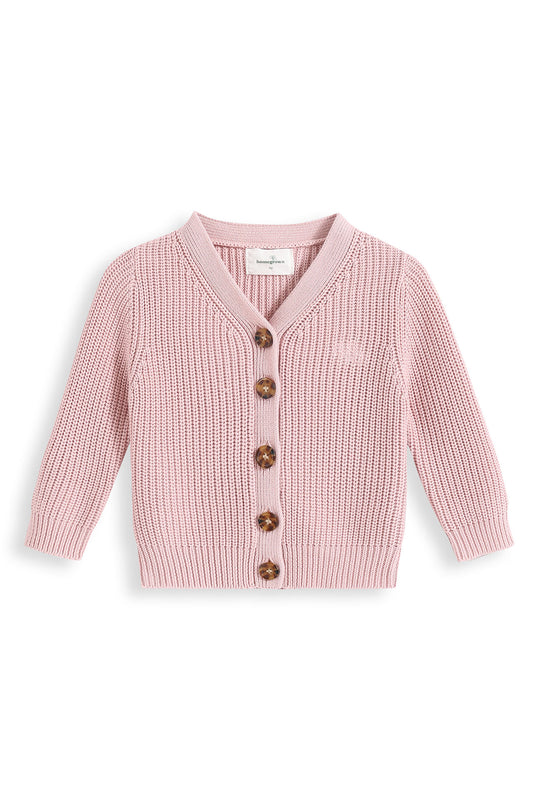 Chunky Knit Cardigan Petal